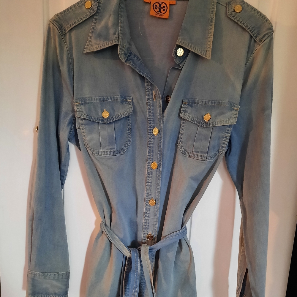 Tory Burch jeans dress size 12 new without tag
